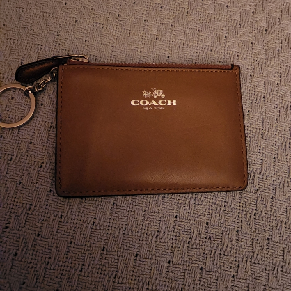 Coach Key, Coin and Card Holder.